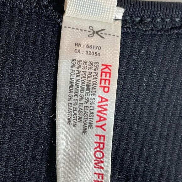 NEW Fp Movement Womens M/L Bail Out Long Sleeve Waffle Knit Crop Top Cutout Back - Picture 7 of 11